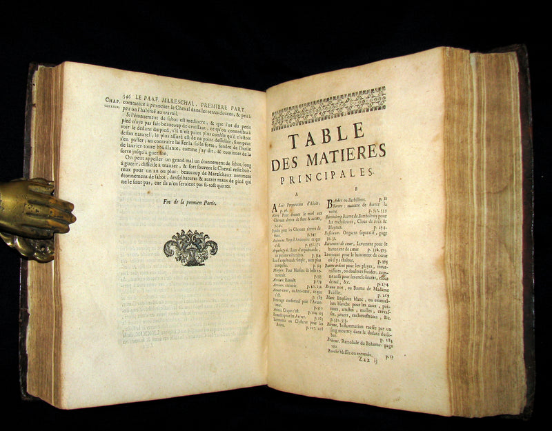 1698 Rare French Book ~The Complete Horseman- Le Parfait Mareschal - The Beauty, Goodness and Faults of HORSES.