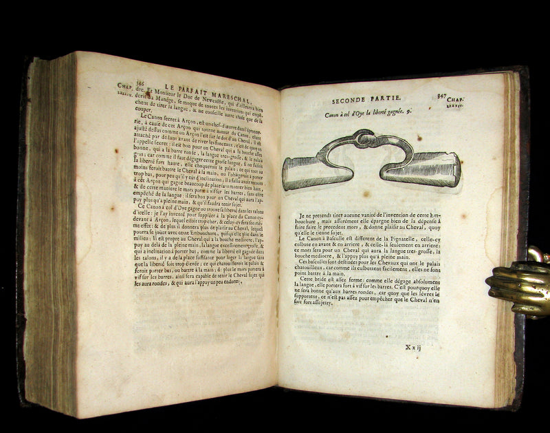 1698 Rare French Book ~The Complete Horseman- Le Parfait Mareschal - The Beauty, Goodness and Faults of HORSES.