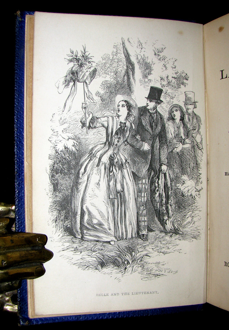 1863 Rare Book - The LAMPLIGHTER by Maria Susanna Cummins illustrated by JOHN GILBERT.