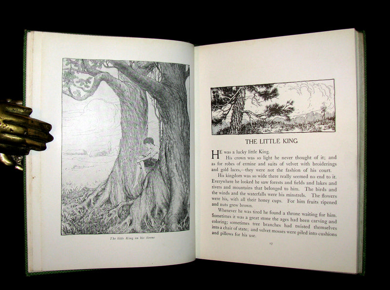 1912 Rare Book - The Little King and the Princess True illustrated by Milo Winter. 1stED.