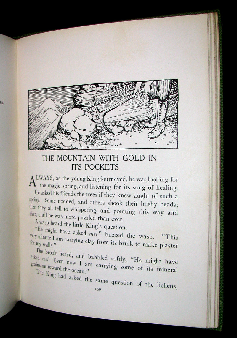 1912 Rare Book - The Little King and the Princess True illustrated by Milo Winter. 1stED.