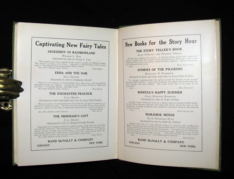 1912 Rare Book - The Little King and the Princess True illustrated by Milo Winter. 1stED.
