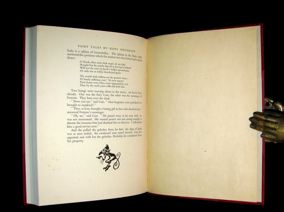 1932 Rare First Edition - Andersen's Fairy Tales illustrated by Arthur RACKHAM.