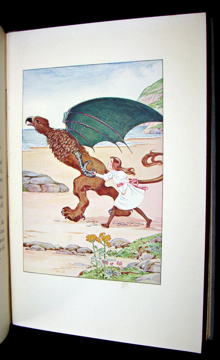 1907 Rare Book - Alice's Adventures in Wonderland beautifully Illustrated by Amy Millicent Sowerby. 1stED.