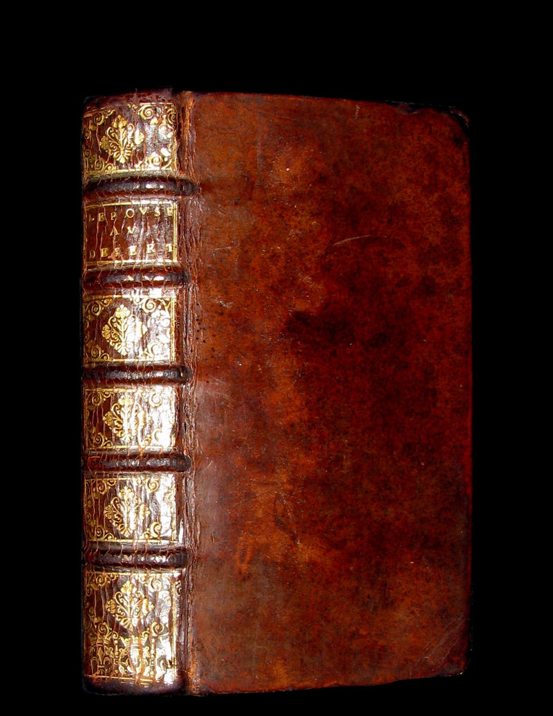1697 Scarce French Book - L'ÉPOUSE AU DÉSERT - The Wife at the Desert. Meditations.