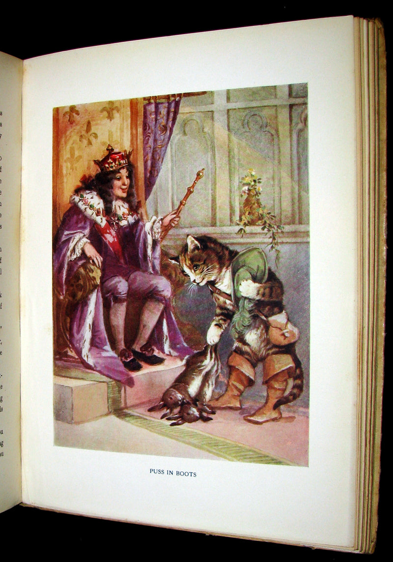 1910 Scarce Book - FAVOURITE FAIRY STORIES Re-told by Edric Vredenburg. Illustrated.