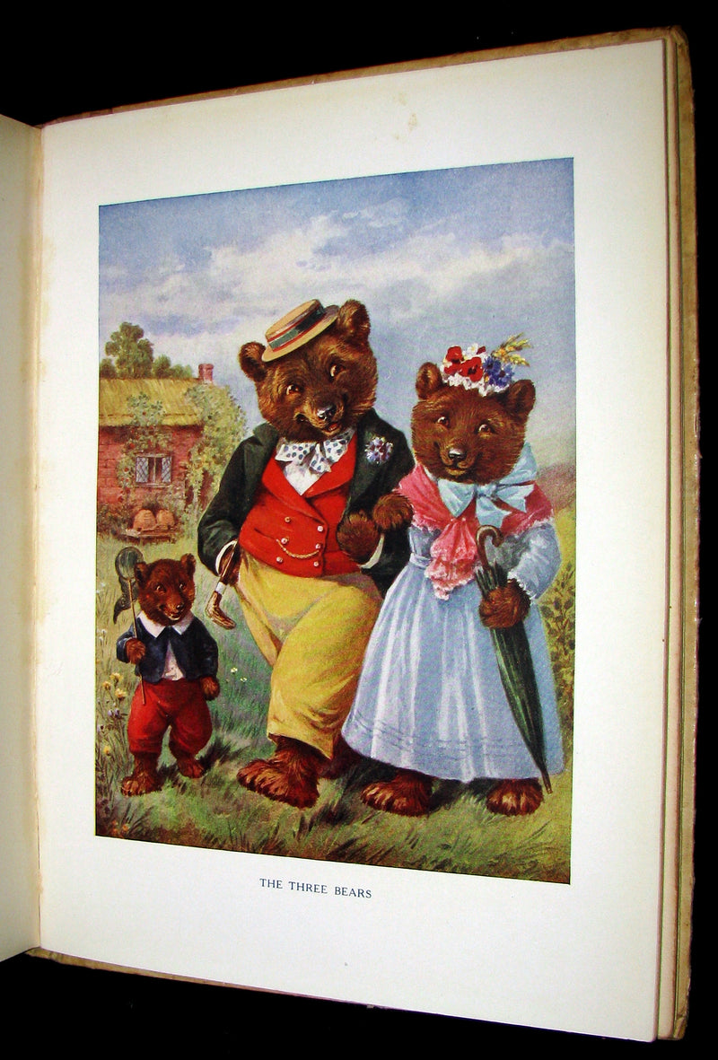 1910 Scarce Book - FAVOURITE FAIRY STORIES Re-told by Edric Vredenburg. Illustrated.