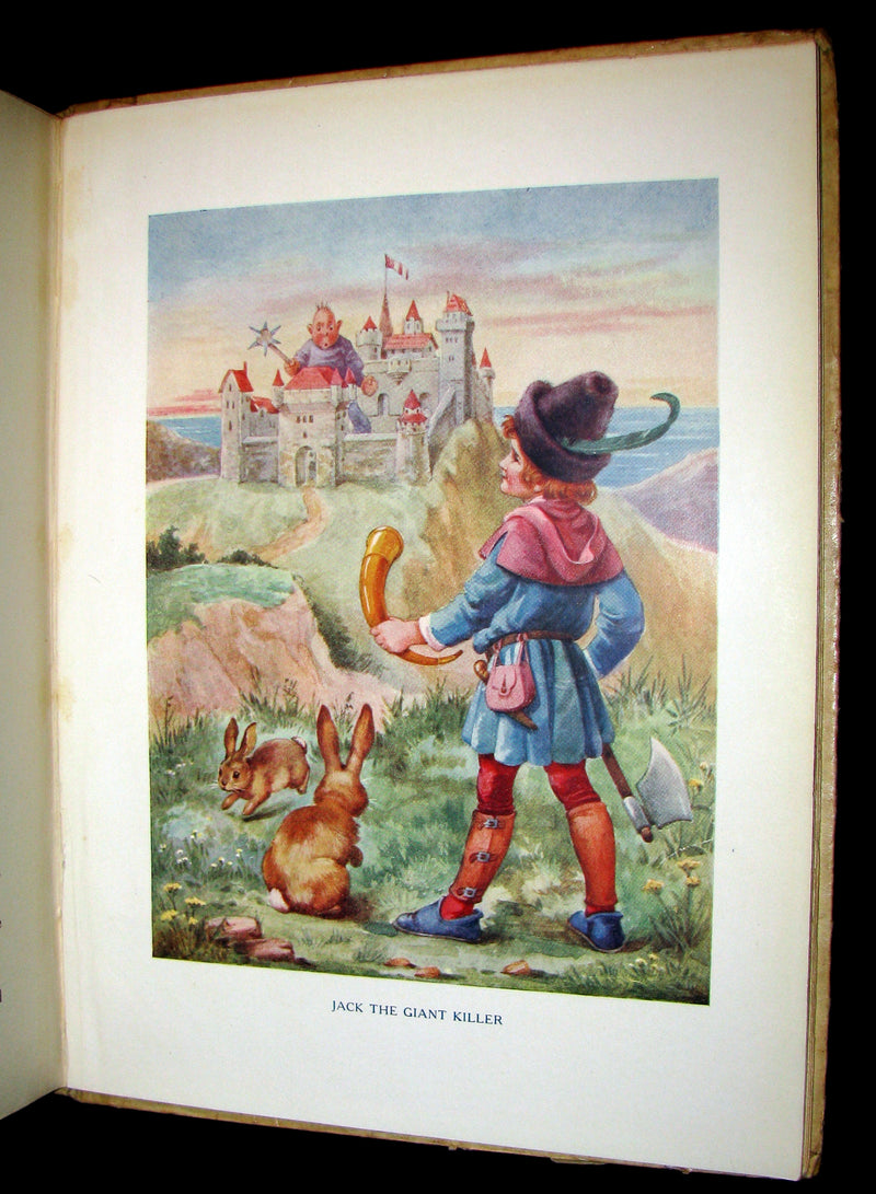 1910 Scarce Book - FAVOURITE FAIRY STORIES Re-told by Edric Vredenburg. Illustrated.