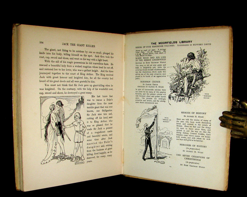 1910 Scarce Book - FAVOURITE FAIRY STORIES Re-told by Edric Vredenburg. Illustrated.