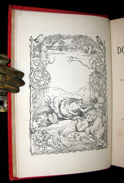 1890 Scarce Victorian Book - The Doyle Fairy Book Consisting of Twenty-Nine Fairy Tales with illustrations by Richard Doyle.