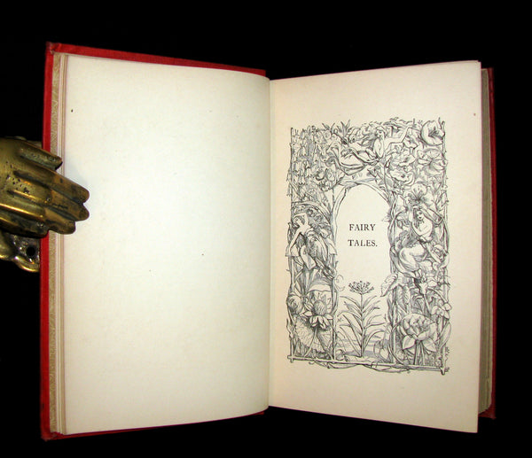 1890 Scarce Victorian Book - The Doyle Fairy Book Consisting of Twenty-Nine Fairy Tales with illustrations by Richard Doyle.