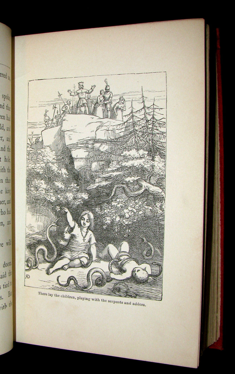 1890 Scarce Victorian Book - The Doyle Fairy Book Consisting of Twenty-Nine Fairy Tales with illustrations by Richard Doyle.