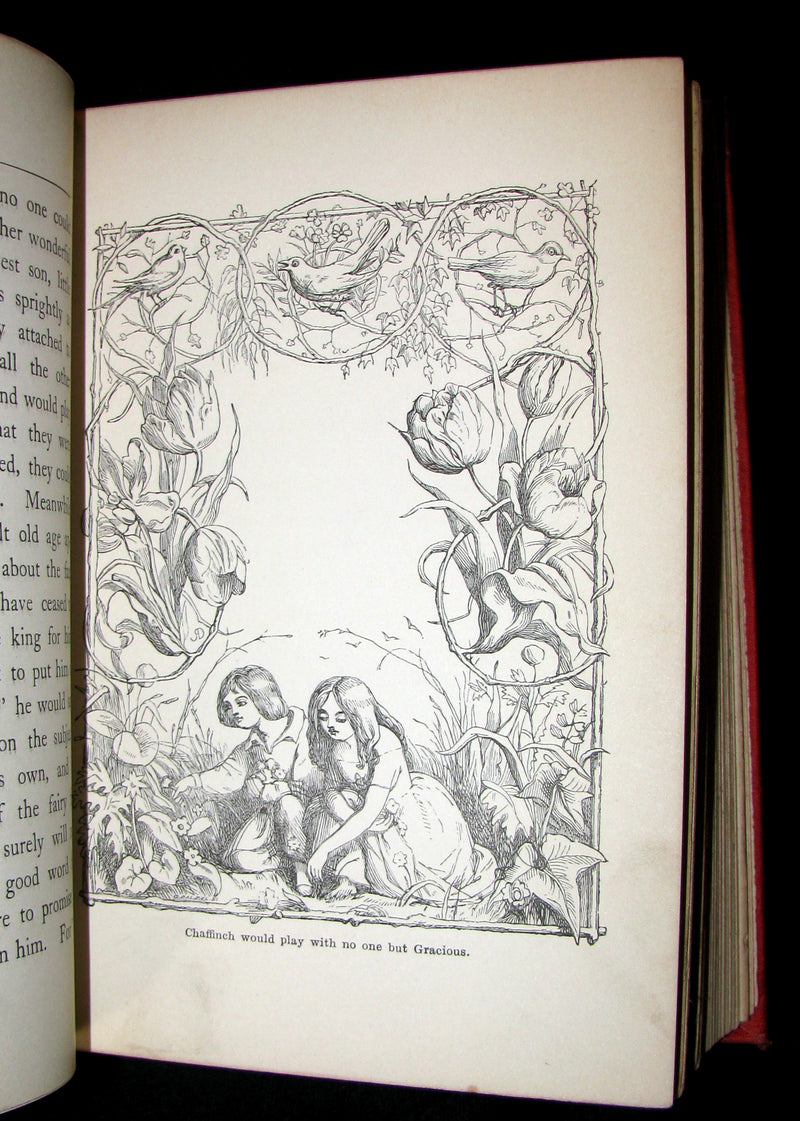 1890 Scarce Victorian Book - The Doyle Fairy Book Consisting of Twenty-Nine Fairy Tales with illustrations by Richard Doyle.