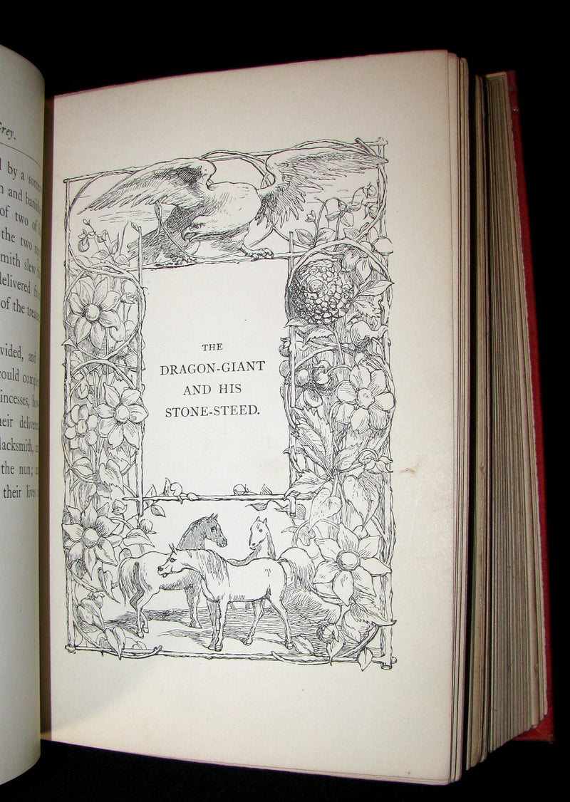1890 Scarce Victorian Book - The Doyle Fairy Book Consisting of Twenty-Nine Fairy Tales with illustrations by Richard Doyle.