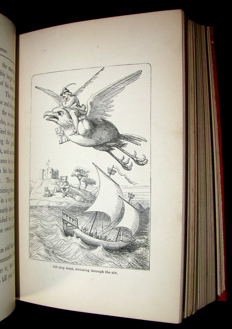 1890 Scarce Victorian Book - The Doyle Fairy Book Consisting of Twenty-Nine Fairy Tales with illustrations by Richard Doyle.