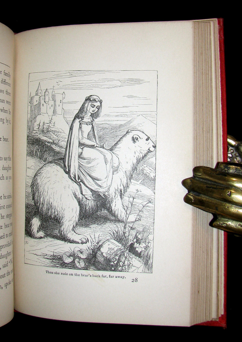 1890 Scarce Victorian Book - The Doyle Fairy Book Consisting of Twenty-Nine Fairy Tales with illustrations by Richard Doyle.