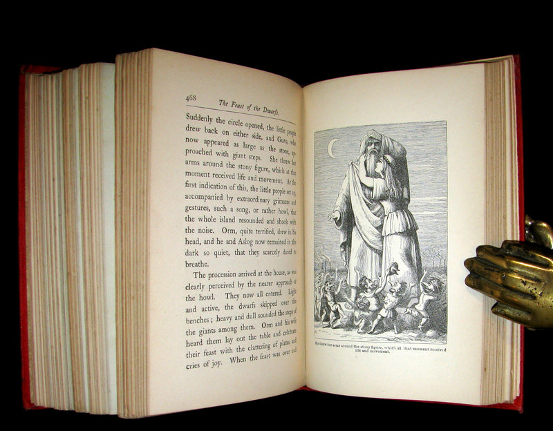 1890 Scarce Victorian Book - The Doyle Fairy Book Consisting of Twenty-Nine Fairy Tales with illustrations by Richard Doyle.