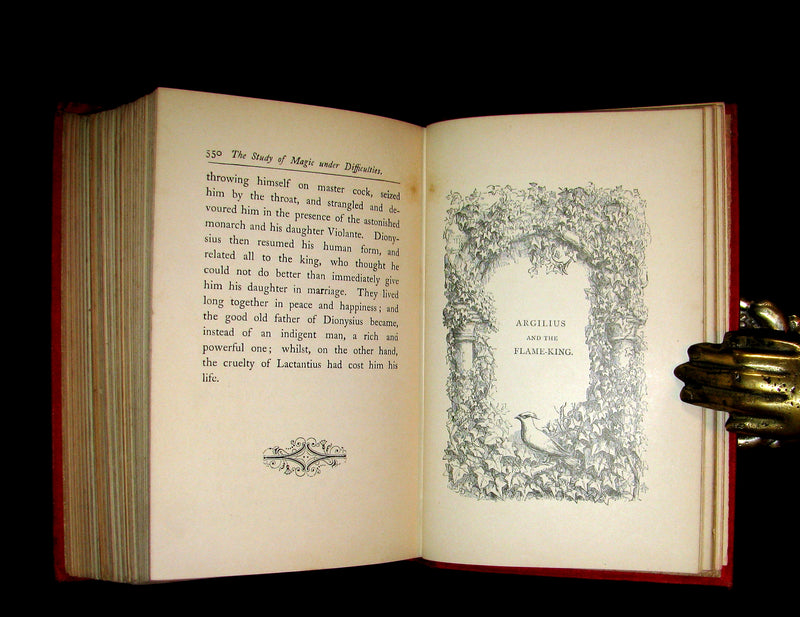 1890 Scarce Victorian Book - The Doyle Fairy Book Consisting of Twenty-Nine Fairy Tales with illustrations by Richard Doyle.