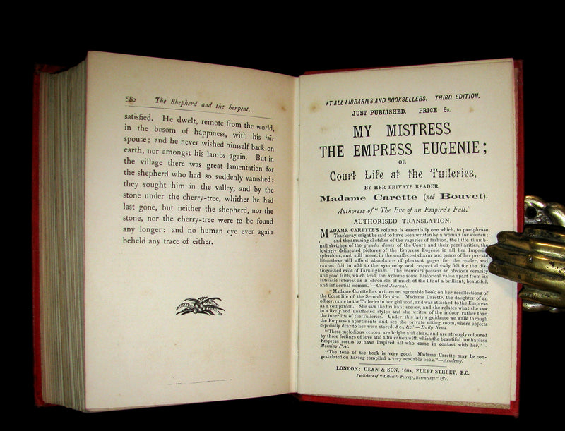 1890 Scarce Victorian Book - The Doyle Fairy Book Consisting of Twenty-Nine Fairy Tales with illustrations by Richard Doyle.