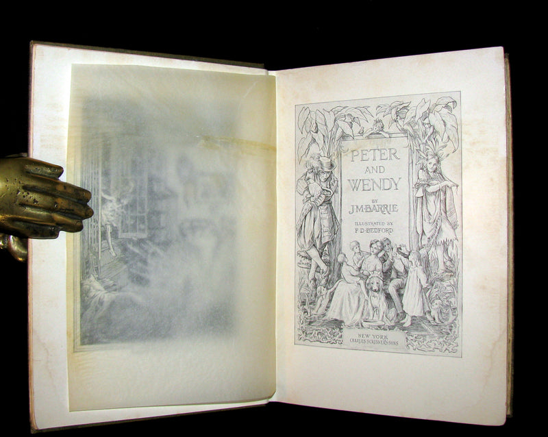 1911 Rare First Edition - PETER PAN - Peter and Wendy by James Matthew Barrie.