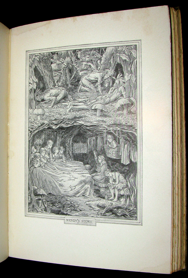1911 Rare First Edition - PETER PAN - Peter and Wendy by James Matthew Barrie.
