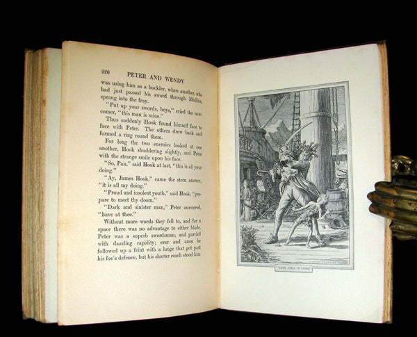1911 Rare First Edition - PETER PAN - Peter and Wendy by James Matthew Barrie.