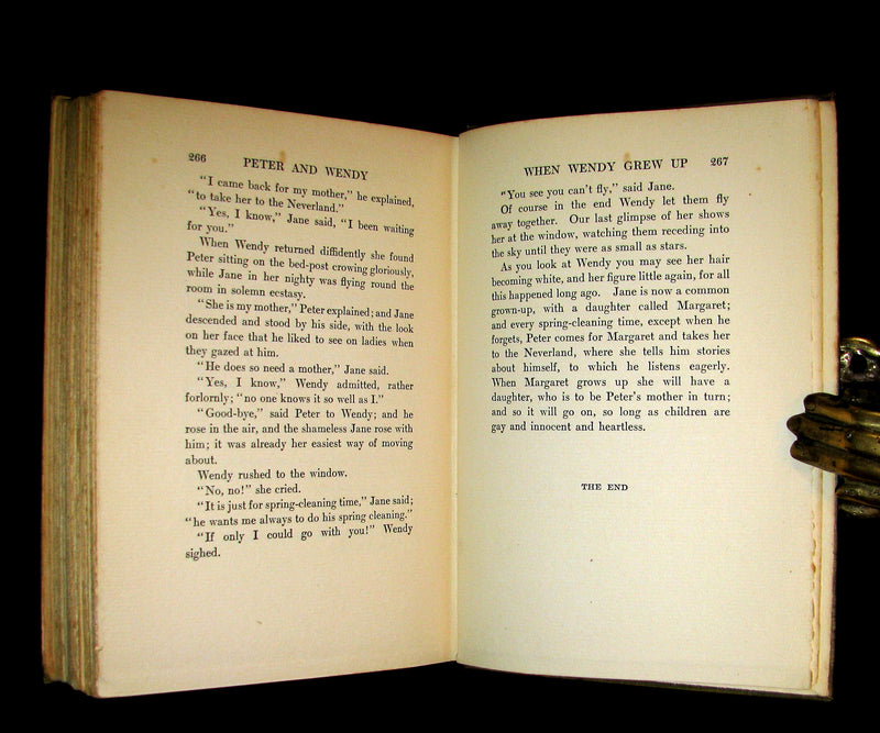 1911 Rare First Edition - PETER PAN - Peter and Wendy by James Matthew Barrie.