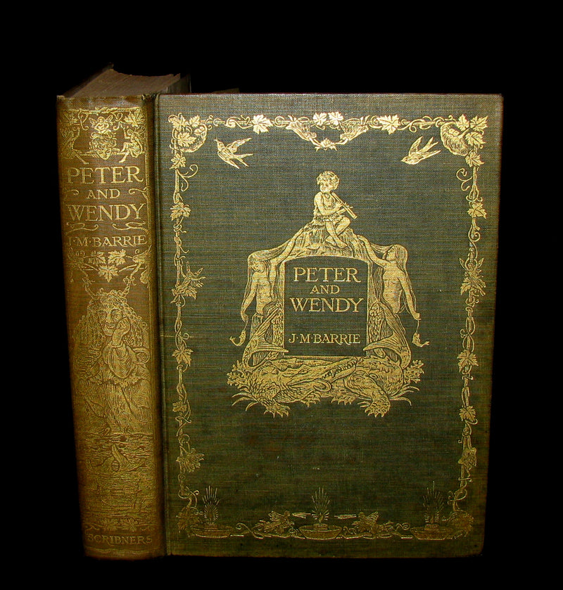 1911 Rare First Edition - PETER PAN - Peter and Wendy by James Matthew Barrie.