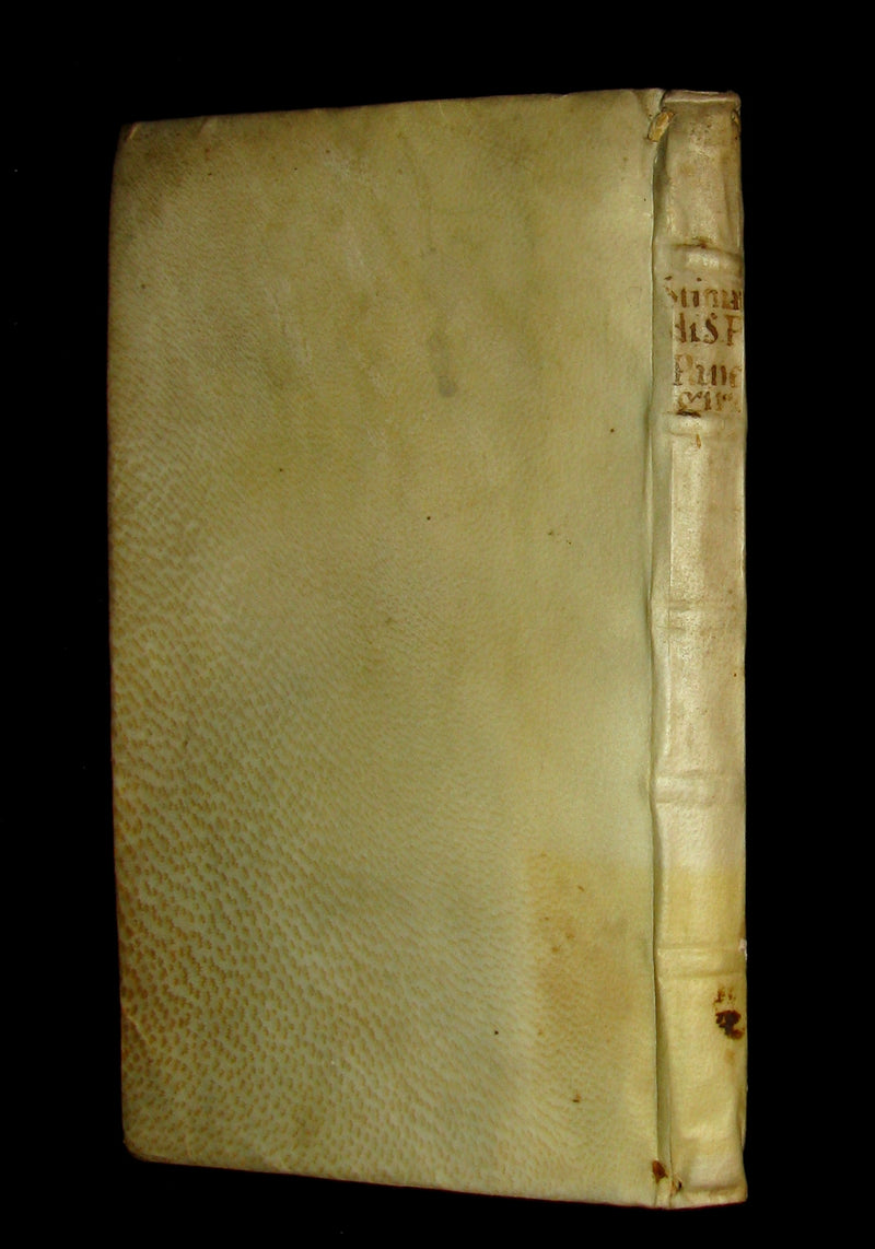 1680 Scarce Italian Vellum Jesuit Book - Panegyric on the Stigmata of St. Francis of Assisi - Francesco d'Assisi. 1st EDITION.
