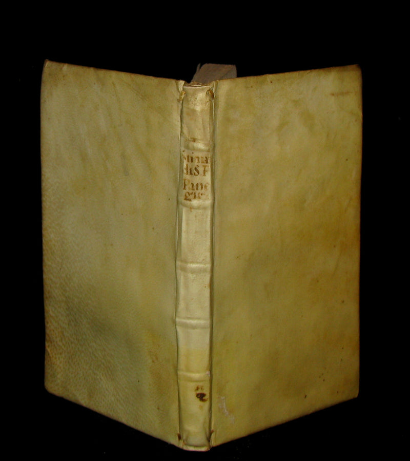 1680 Scarce Italian Vellum Jesuit Book - Panegyric on the Stigmata of St. Francis of Assisi - Francesco d'Assisi. 1st EDITION.