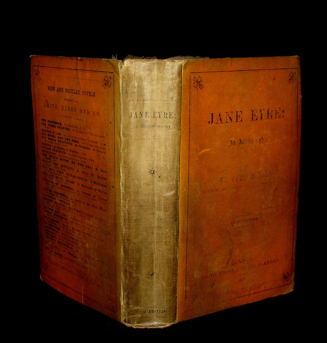 1857 Rare Early Edition - JANE EYRE. An Autobiography by Currer Bell (CHARLOTTE BRONTË).