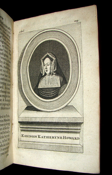 1690 Rare Dutch vellum Book - Gilbert Burnet's History of the Reformation of the Church of England. Illustrated.