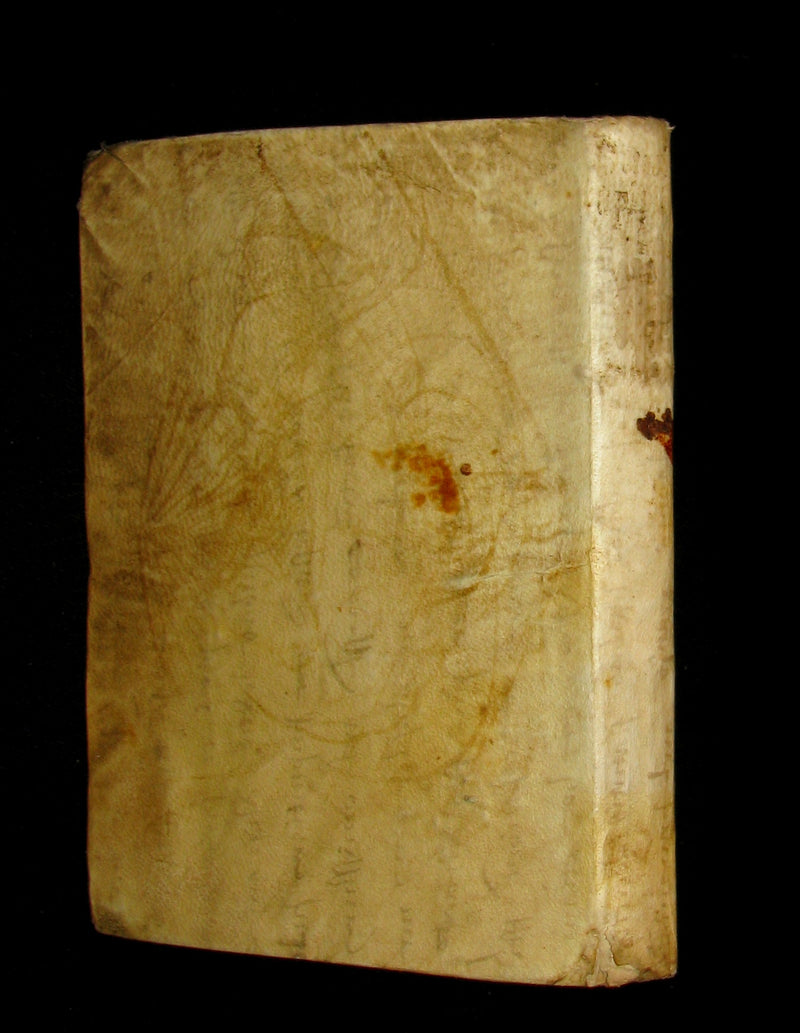 1621 Scarce Latin vellum Book ~ OVID's Heroines - HEROIDES EPISTOLAE (Letters of Heroines).