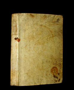 1621 Scarce Latin vellum Book ~ OVID's Heroines - HEROIDES EPISTOLAE (Letters of Heroines).