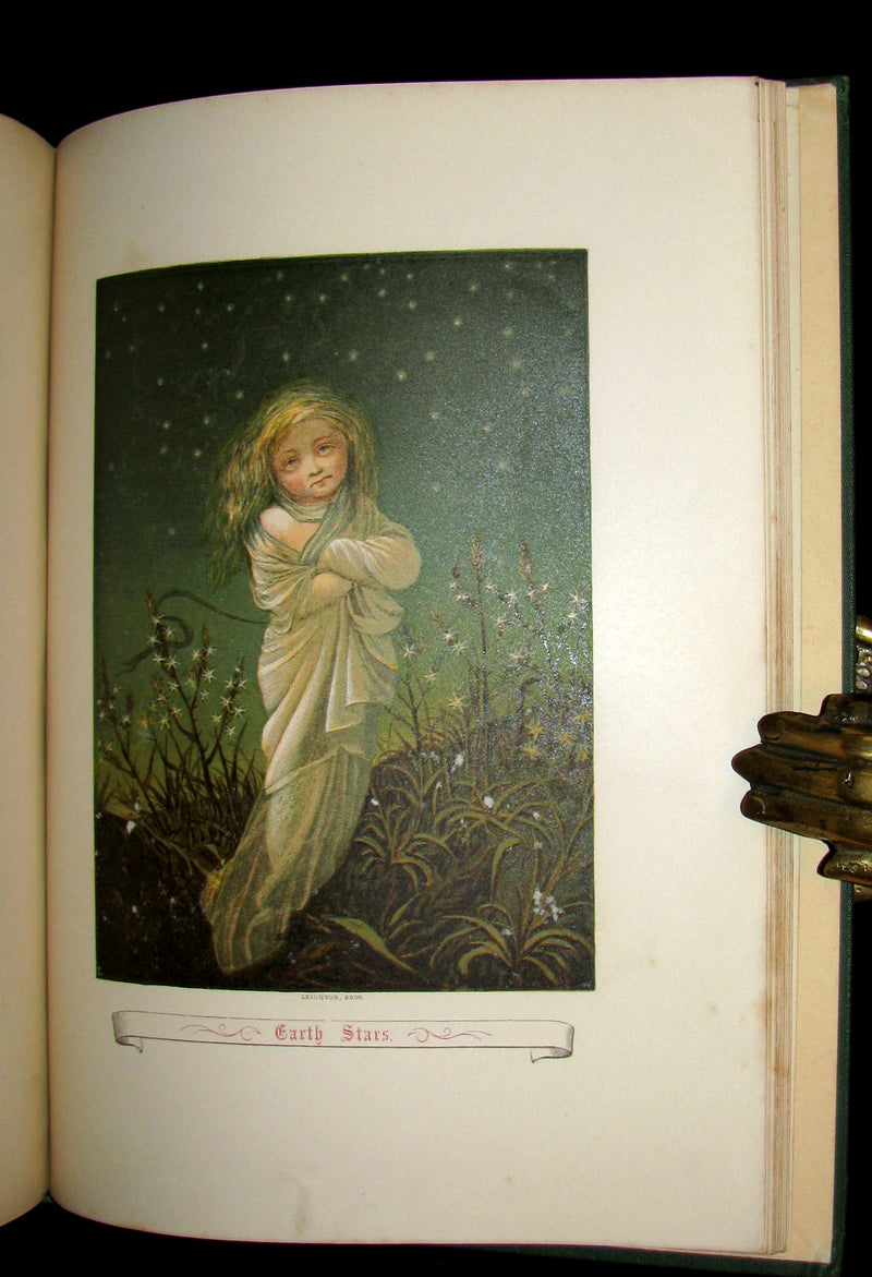 1874 Rare Victorian Book - The Story Without An End by Sarah Austin Illustrated by Eleanor Vere Boyle.