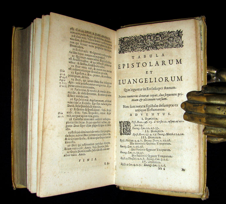 1696 Scarce Latin Vellum Book - Novum Jesu Christi Testamentum - New Testament.