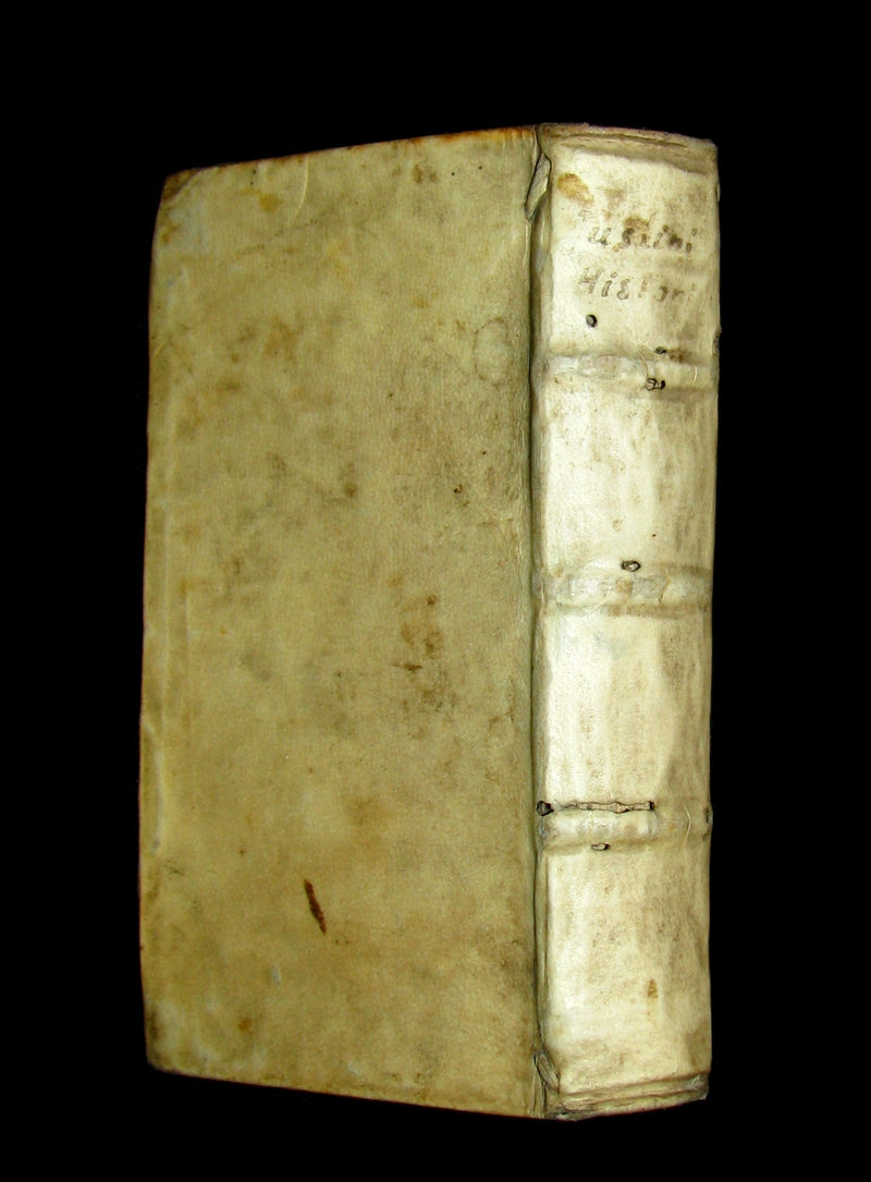 1670 Scarce Latin vellum Book - Justin's Philippic Histories - Justini Historiarum- History of the kings of Macedonia.