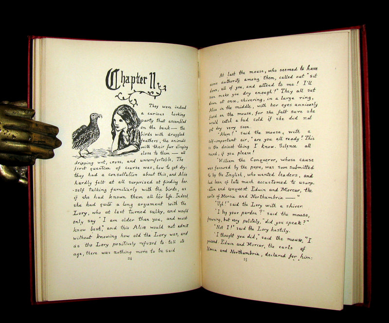 1886 Rare 1st Edition - Alice's Adventures Under Ground illustrated by Lewis Carroll.