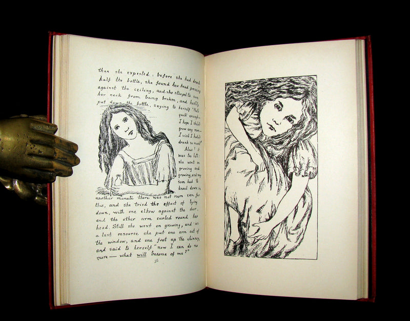 1886 Rare 1st Edition - Alice's Adventures Under Ground illustrated by Lewis Carroll.