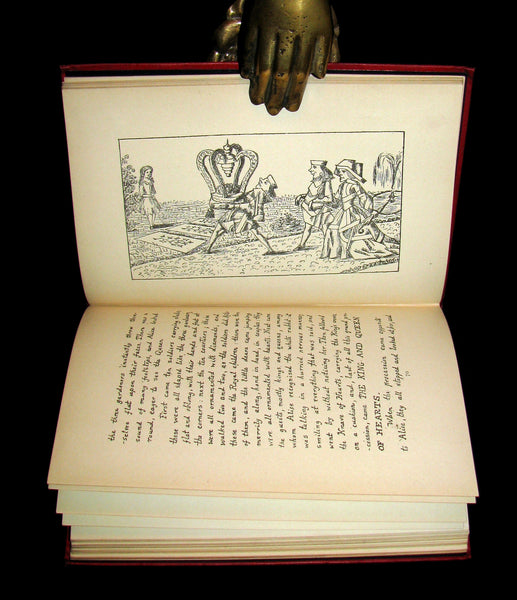 1886 Rare 1st Edition - Alice's Adventures Under Ground illustrated by Lewis Carroll.