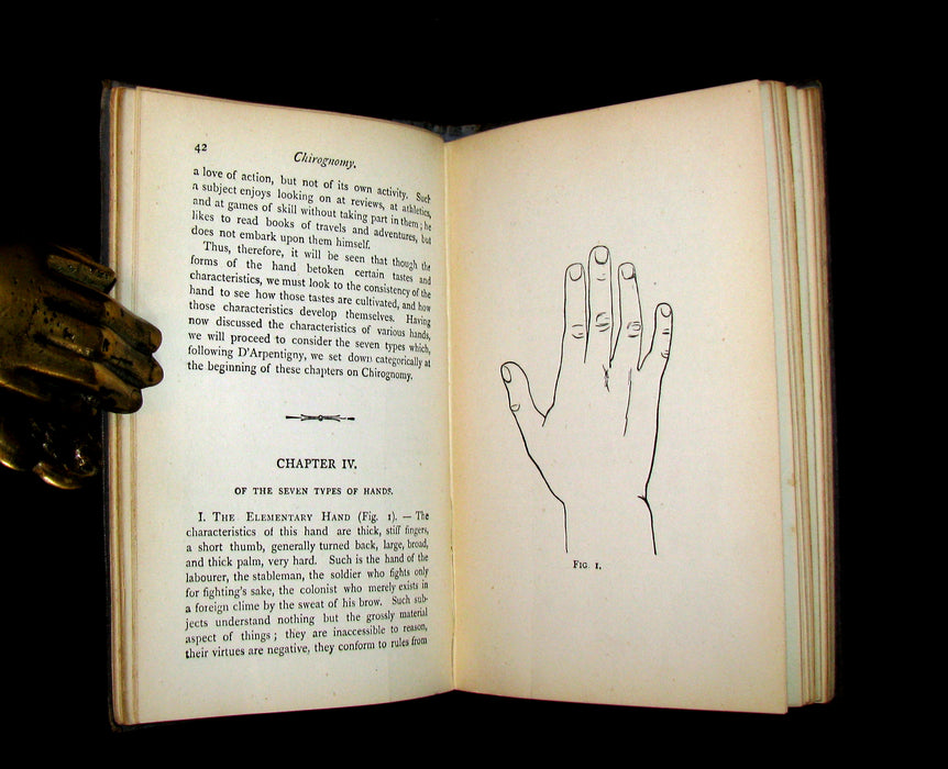 1886 Rare Book -  CHIROMANCY - The Science of Palmistry by Henry Frith. Illustrated.