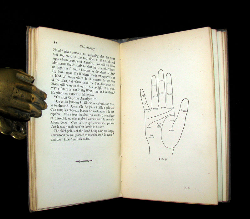 1886 Rare Book -  CHIROMANCY - The Science of Palmistry by Henry Frith. Illustrated.