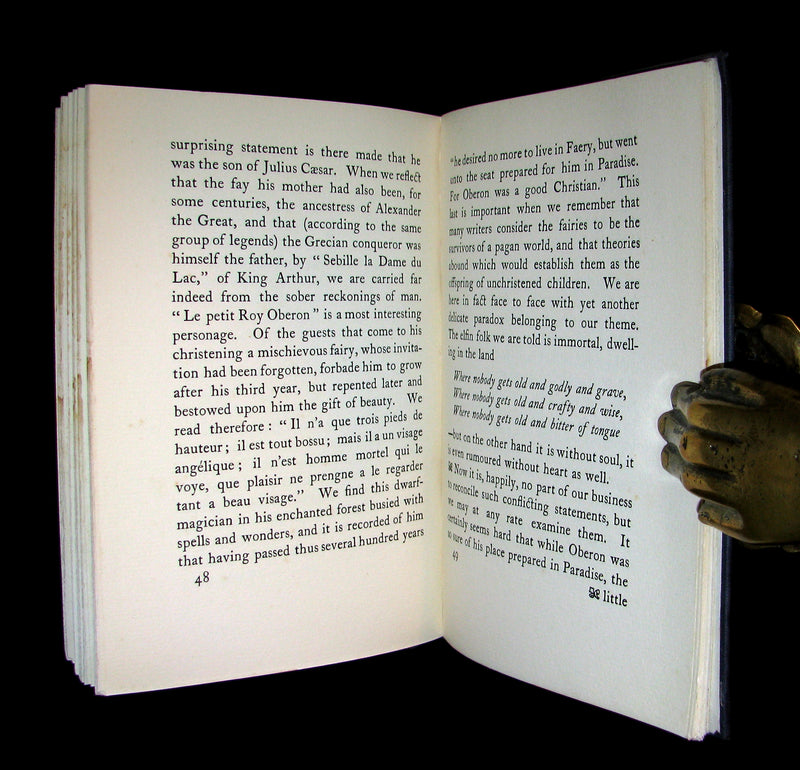 1913 Scarce Book - FAIRIES by G.M. Faulding being A Fellowship Book. 1st Edition.