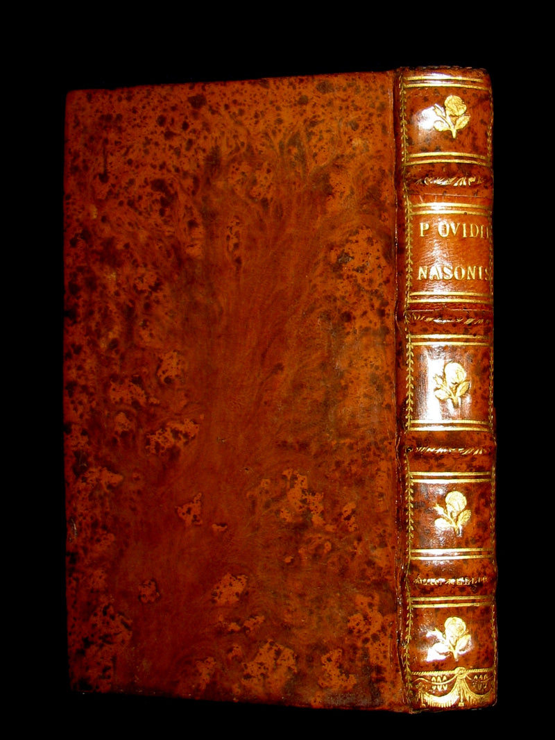 1668 Rare Latin Book - OVID's Metamorphoses - Metamorphoseon libri XV. cum notis Th. Farnabii.