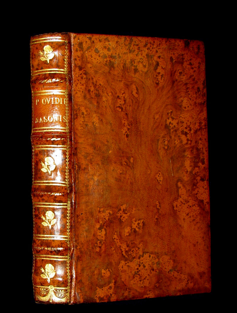 1668 Rare Latin Book - OVID's Metamorphoses - Metamorphoseon libri XV. cum notis Th. Farnabii.
