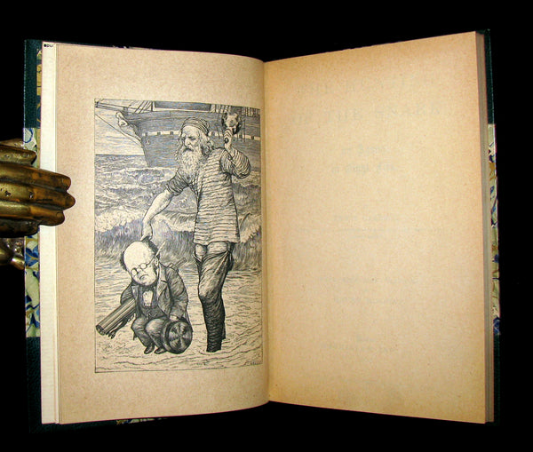 1876 Rare First Edition - The Hunting of the SNARK by Lewis Carroll bound by William Launder.
