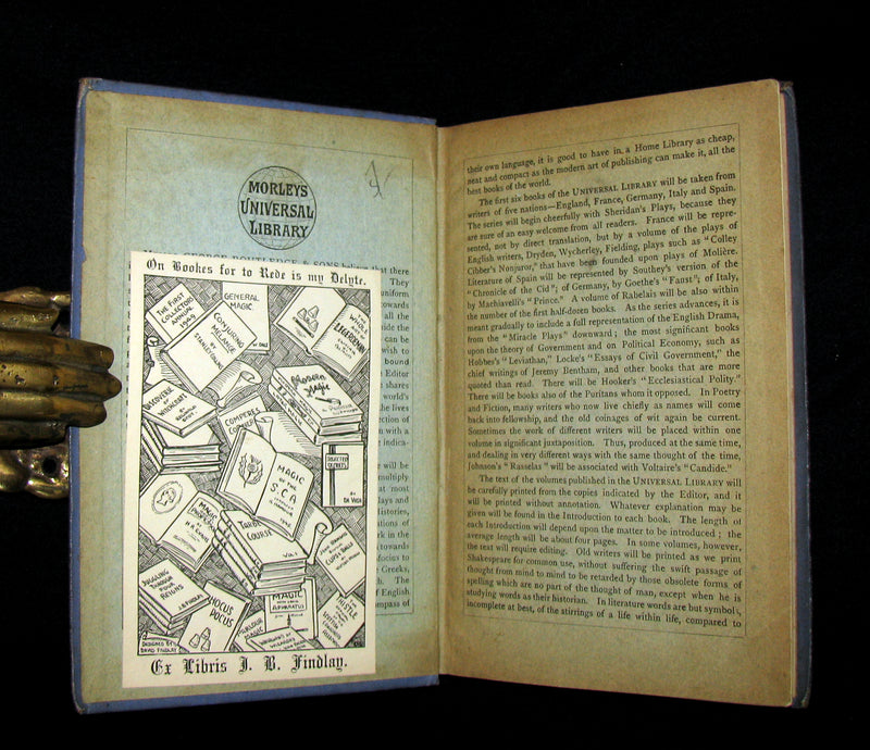1884 Rare Edition  - Demonology & Witchcraft - WITCHES & FAIRIES by Sir Walter Scott. James B. Findlay Copy.