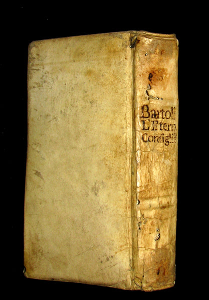 1654 Scarce Italian Vellum Book - Jesuit Daniello Bartoli - L’Eternita Consigliera (Eternity as Counselor).