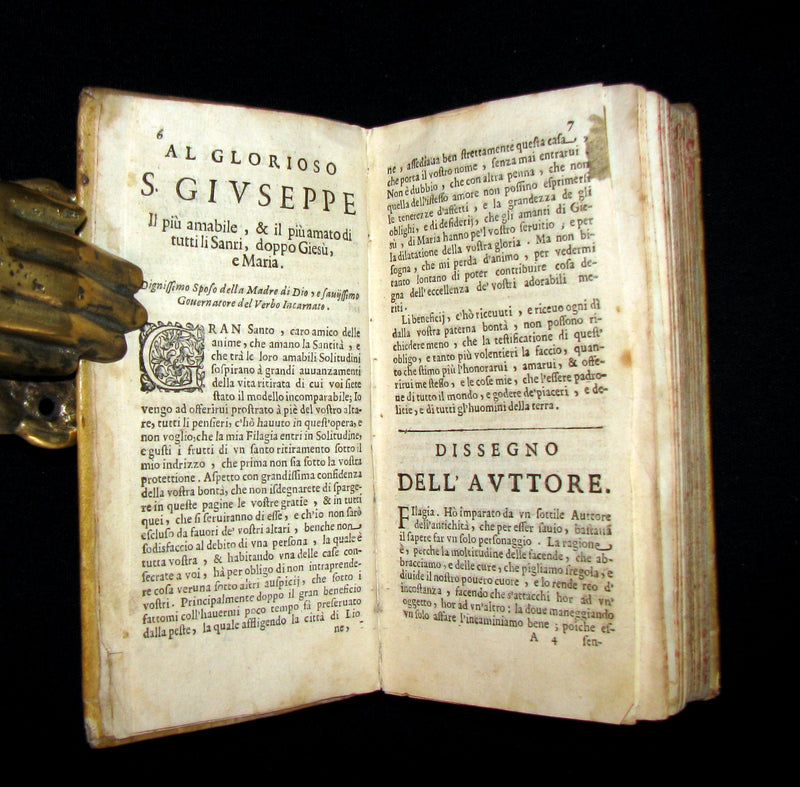 1678 Scarce Italian Vellum Book - Jesuit Paolo De Barry - Solitudine di Filagia - Solitude of Philagie.