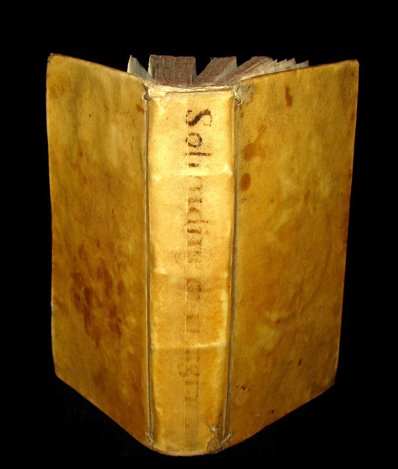1678 Scarce Italian Vellum Book - Jesuit Paolo De Barry - Solitudine di Filagia - Solitude of Philagie.